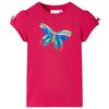 vidaXL Kids'T-shirt Pink 140 Jasně růžov&aacute; 104