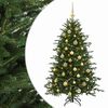 vidaXL Uměl&yacute; v&aacute;nočn&iacute; stromek s v&aacute;nočn&iacute;mi koulemi 150 cm 150 LED