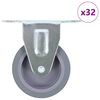 vidaXL 32 ks pevn&aacute; kolečka 75 mm