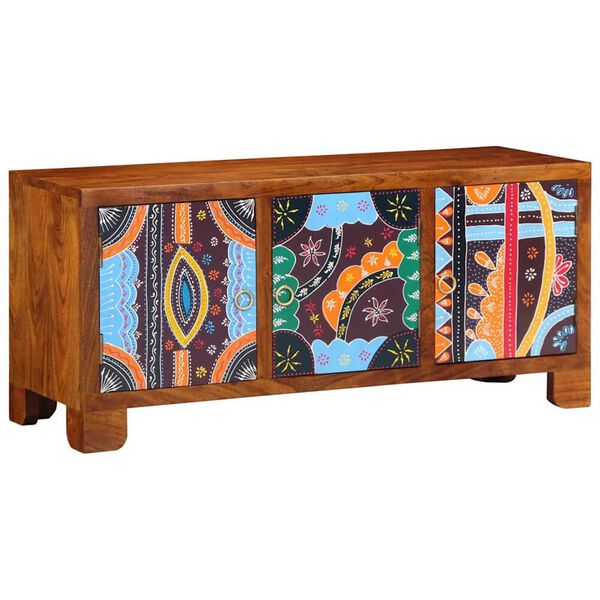 vidaXL Lavička na boty s &uacute;loži&scaron;těm Medov&aacute; hněd&aacute; 100 x 35 x 45 cm