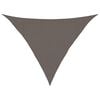 vidaXL Plachta proti slunci 160 g/m&sup2; antracitov&aacute; 3,5x3,5x4,9 m HDPE