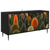 vidaXL Televizn&iacute; skř&iacute;ň ZAANDAM 102 x 33 x 51 cm Čern&yacute; dub