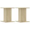 vidaXL Stojany na reproduktory 2 ks dub sonoma 30x30x40 cm kompozit
