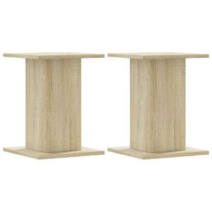 vidaXL Stojany na reproduktory 2 ks dub sonoma 30x30x40 cm kompozit