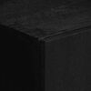 vidaXL Př&iacute;born&iacute;k čern&yacute; 90 x 33 x 75 cm kompozitn&iacute; dřevo