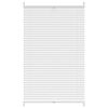 vidaXL Plisovan&eacute; žaluzie / rolety Plisse 70 x 125 cm - b&iacute;l&eacute;