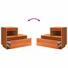 vidaXL Nočn&iacute; skř&iacute;ňka se z&aacute;suvkou 2 pcs Voskově hněd&aacute; 60 x 34 x 51 cm