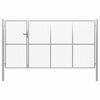 vidaXL Zahradn&iacute; br&aacute;na ocelov&aacute; 350 x 200 cm stř&iacute;brn&aacute;