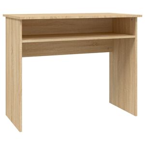 vidaXL Psac&iacute; stůl dub sonoma 90 x 50 x 74 cm kompozitn&iacute; dřevo