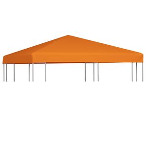 vidaXL N&aacute;hradn&iacute; střecha na alt&aacute;n 310 g/m&sup2; 3 x 3 m oranžov&aacute;
