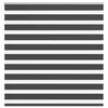 vidaXL Zebra roleta čern&aacute; 145x150 cm &scaron;&iacute;řka l&aacute;tky 140,9 cm polyester