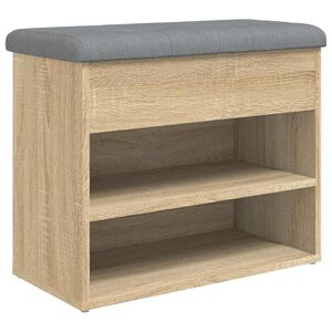vidaXL Lavice s botn&iacute;kem dub sonoma 62 x 32 x 50 cm kompozitn&iacute; dřevo