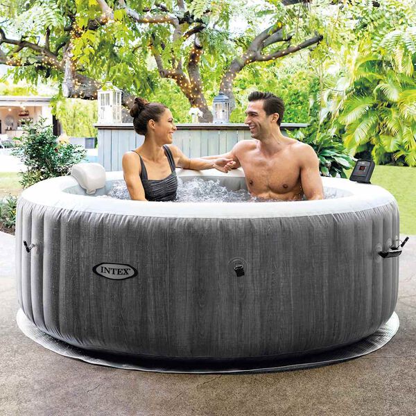 Intex V&iacute;řivka PureSpa Greywood DELUXE 196 cm