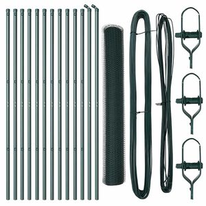 vidaXL Plotov&yacute; sloupek. Zelen&aacute;