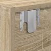 vidaXL TV skř&iacute;ňka dub sonoma 80x31x25,5 cm kompozitn&iacute; dřevo