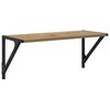 vidaXL N&aacute;stěnn&eacute; poličky 2 pcs Artisanov&yacute; dub 60 x 25 x 25,5 cm