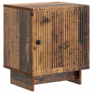 vidaXL Nočn&iacute; skř&iacute;ňka Star&eacute; dřevo 43 x 34,5 x 50 cm Kompozitn&iacute; dřevo
