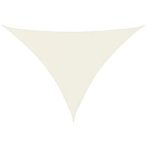 vidaXL St&iacute;n&iacute;c&iacute; plachta oxfordsk&aacute; l&aacute;tka troj&uacute;heln&iacute;kov&aacute; 5x7x7 m kr&eacute;mov&aacute;