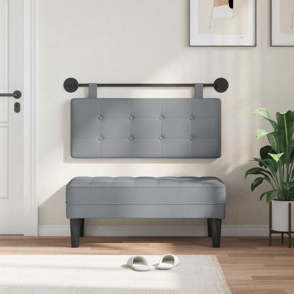 vidaXL Z&aacute;věsn&aacute; čeln&iacute; deska N&aacute;stěnn&yacute; textil