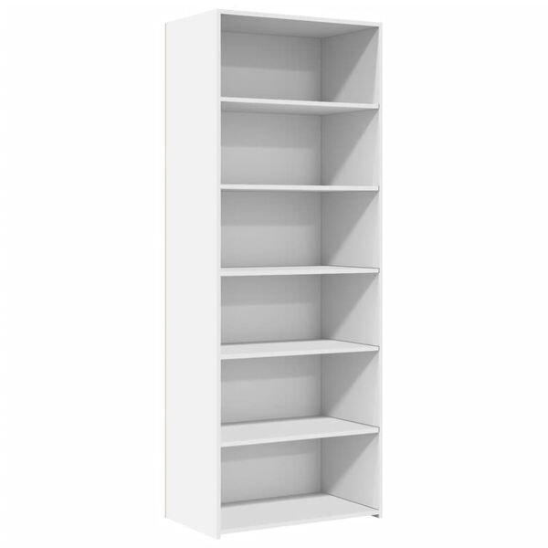 vidaXL Skříň highboard bílá 70 x 41 x 185 cm kompozitní dřevo
