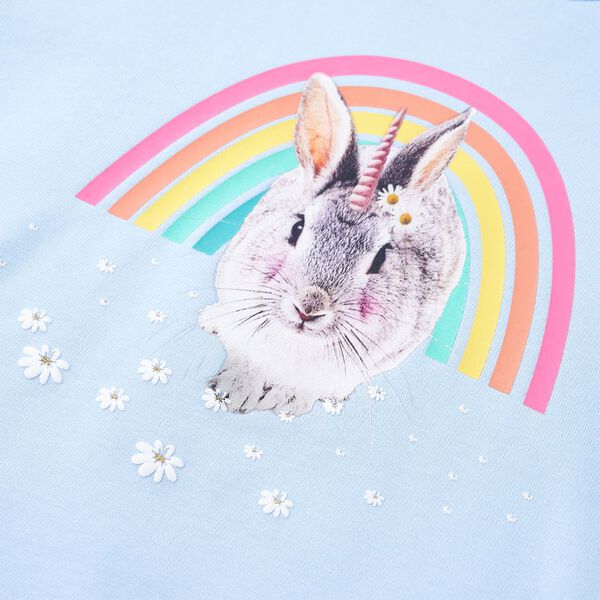 Dětsk&aacute; mikina světle modr&aacute; 116