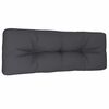 vidaXL Podu&scaron;ka na palety antracitov&aacute; 120 x 40 x 12 cm textil