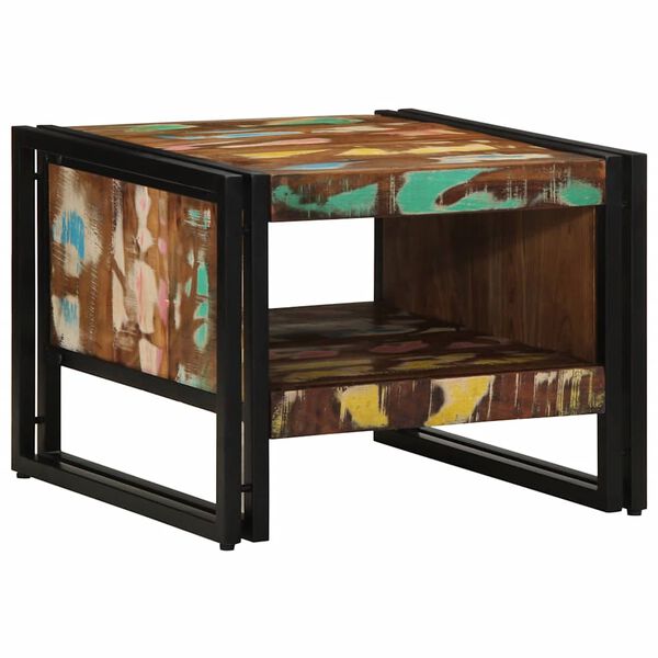 vidaXL Konferenční stolek vícebarevné Masivní dřevo Reclaimed