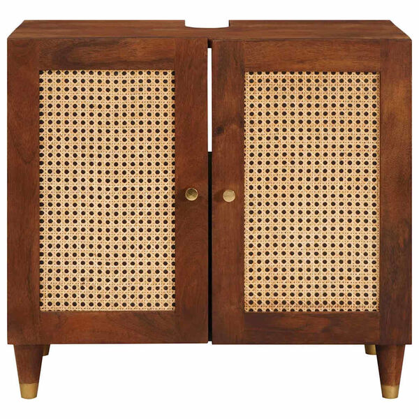 vidaXL Skř&iacute;ňka pod umyvadlo Hněd&aacute; 62 x 33 x 58 cm Kompozitn&iacute; dřevo