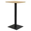 vidaXL Bistro stolek dubov&aacute; barva 60 x 60 x 107 cm