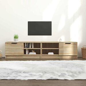 vidaXL TV skř&iacute;ňky 2 ks dub sonoma 80 x 35 x 36,5 cm kompozitn&iacute; dřevo