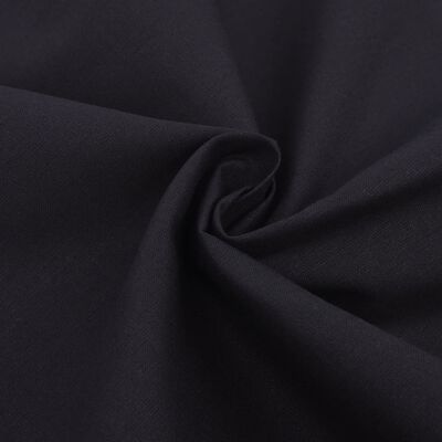 vidaXL Sada povlečení bavlna černá 200x200 / 80x80 cm