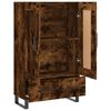 vidaXL Skř&iacute;ň highboard kouřov&yacute; dub 69,5 x 31 x 115 cm kompozitn&iacute; dřevo