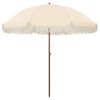 vidaXL Pl&aacute;žov&yacute; slunečn&iacute;k 205 x 205 x 210 cm Polyester a ocel Kulat&yacute;