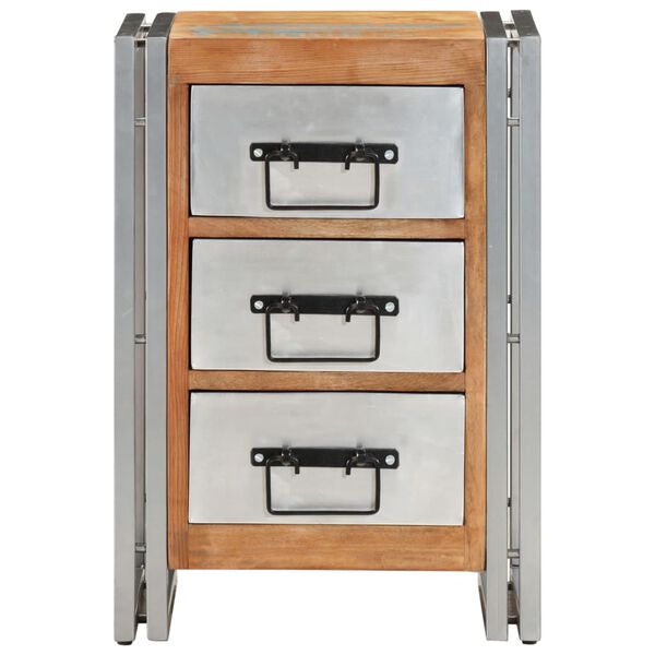 vidaXL Komoda se z&aacute;suvkami 40 x 30 x 60 cm masivn&iacute; recyklovan&eacute; dřevo