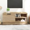 vidaXL TV skř&iacute;ňka dub sonoma 80 x 35 x 36,5 cm kompozitn&iacute; dřevo