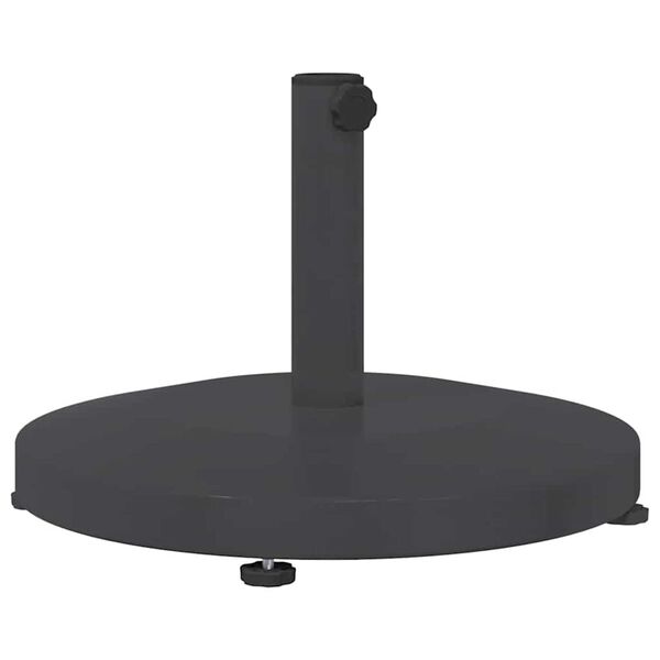 vidaXL Základna pro slunečník Tmavě šedá 48 x 48 x 32 cm