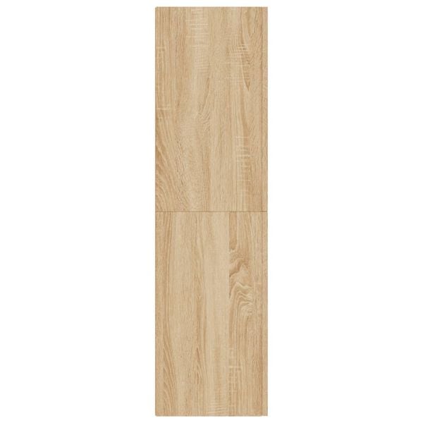 vidaXL TV stolek dub sonoma 30,5x30x110 cm kompozitní dřevo