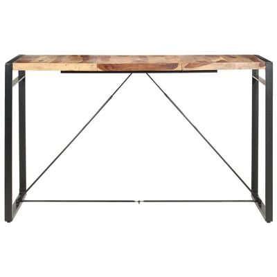 vidaXL Barový stůl 180 x 90 x 110 cm masivní sheeshamové dřevo