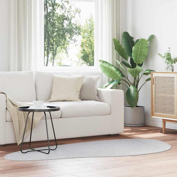 vidaXL Koberec HUARTE &Scaron;ed&aacute; 100 x 200 cm Polyester