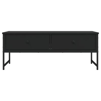 vidaXL Konferenční stolek černý 101 x 49 x 39,5 cm kompozitní dřevo
