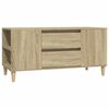 vidaXL TV skř&iacute;ňka dub sonoma 102x44,5x50 cm kompozitn&iacute; dřevo