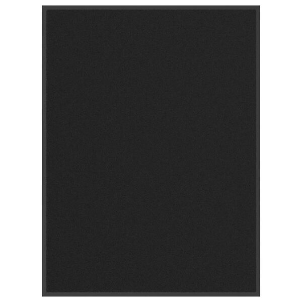 vidaXL Rohožka čern&aacute; 90x120 cm