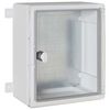vidaXL Ovl&aacute;dac&iacute; skř&iacute;ň &Scaron;ed&aacute; 37 x 16,5 x 35 cm ABS plast