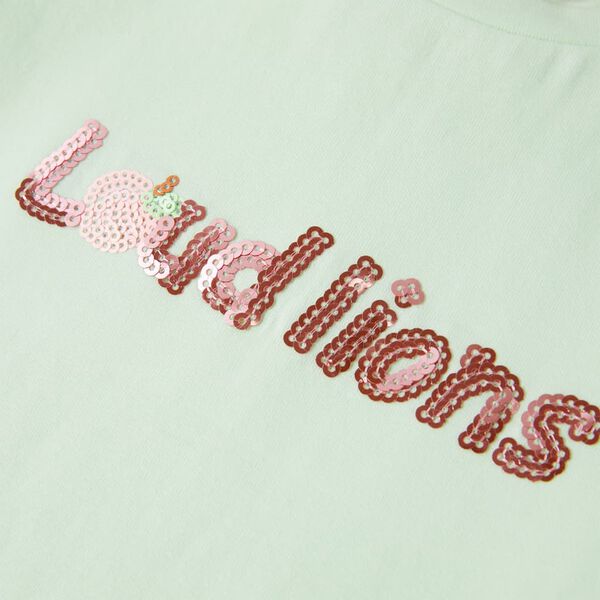 Dětsk&eacute; tričko s nab&iacute;ran&yacute;mi ruk&aacute;vy bledě zelen&eacute; 92