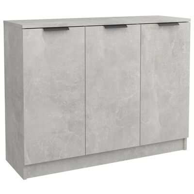 vidaXL Příborník betonově šedý 90,5 x 30 x 70 cm kompozitní dřevo