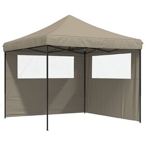 vidaXL Party Stan 292 x 292 x 315 cm Taupe Oxford l&aacute;tka