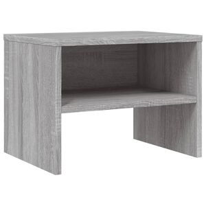 vidaXL Nočn&iacute; stolek &scaron;ed&yacute; sonoma 40 x 30 x 30 cm kompozitn&iacute; dřevo