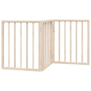vidaXL Skl&aacute;dac&iacute; ps&iacute; branka, 3d&iacute;ln&aacute;, 150 cm, topolov&eacute; dřevo