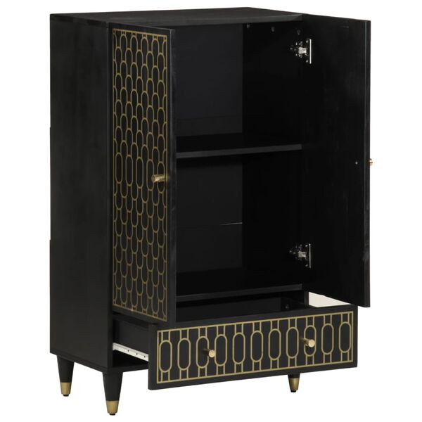 vidaXL Skř&iacute;ň highboard 60 x 33 x 100 cm masivn&iacute; mangovn&iacute;kov&eacute; dřevo