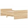 vidaXL R&aacute;m postele se z&aacute;suvkami dub sonoma 100 x 200 cm